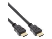 InLine High Speed Premium - HDMI mit Ethernetkabel - HDMI (M) bis HDMI (M) - 2 m - Dreifachisolierung - Schwarz