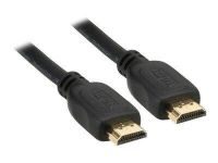 InLine HDMI Kabel 2.0 m, vergoldete Kontakte, schwarz