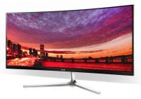 LG Monitor 34UC97-S LCD-Display 86,36 cm (34") Curved Design schwarz/champagnergold