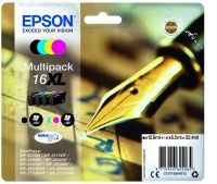 Epson Original 16XL Füller Druckerpatronen - 4er Multipack (C13T16364012)