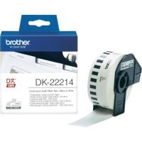 Brother DK-22214 - Thermopapier - weiß - Rolle (1,2 cm x 30,5 m) - für QL 1050, 1060, 500, 550, 560, 570, 580, 650, 700,