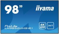 Iiyama ProLite LH9852UHS-B1 Signage Display 247,7 cm (98 Zoll) 4K UHD Auflösung, 24/7 Betriebszeit mit OPS Slot